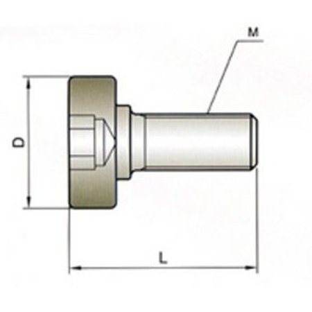 YG-1 TOOL CO Shell Mill Lock Screw 1/2 ZZ033